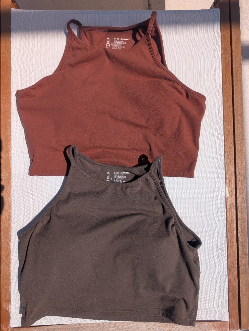 2 Ptula Brami Crop Tanks Bundle size 2XL